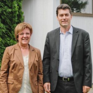 Uta Böckel und Dr. Sascha Raabe
